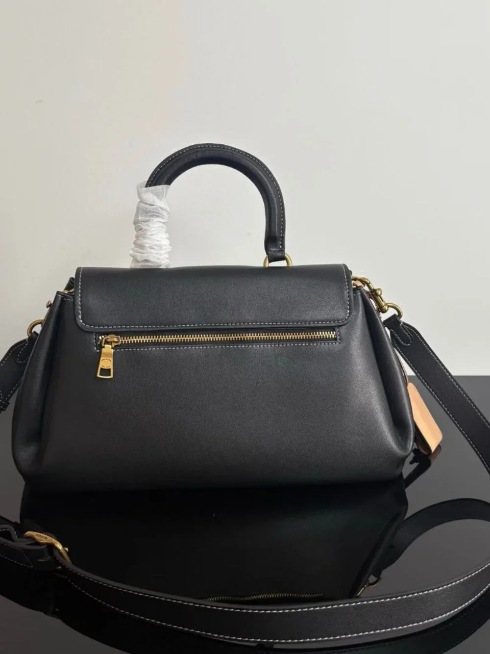 COACH Slouchy Rogue Top Handle Bag
